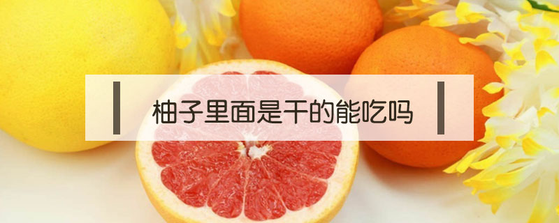 柚子里面是干的能吃吗