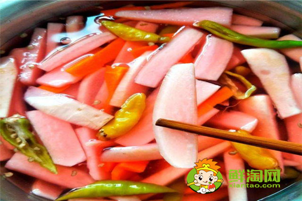 泡白萝卜用什么醋好,用什么醋泡白萝卜变红