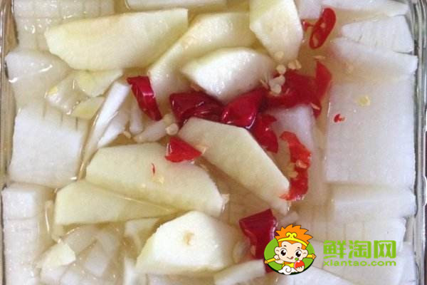 泡白萝卜什么方法比较脆,腌制白萝卜用小米辣椒
